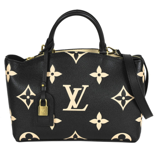 Louis Vuitton Noir Monogram Empreinte Handbag