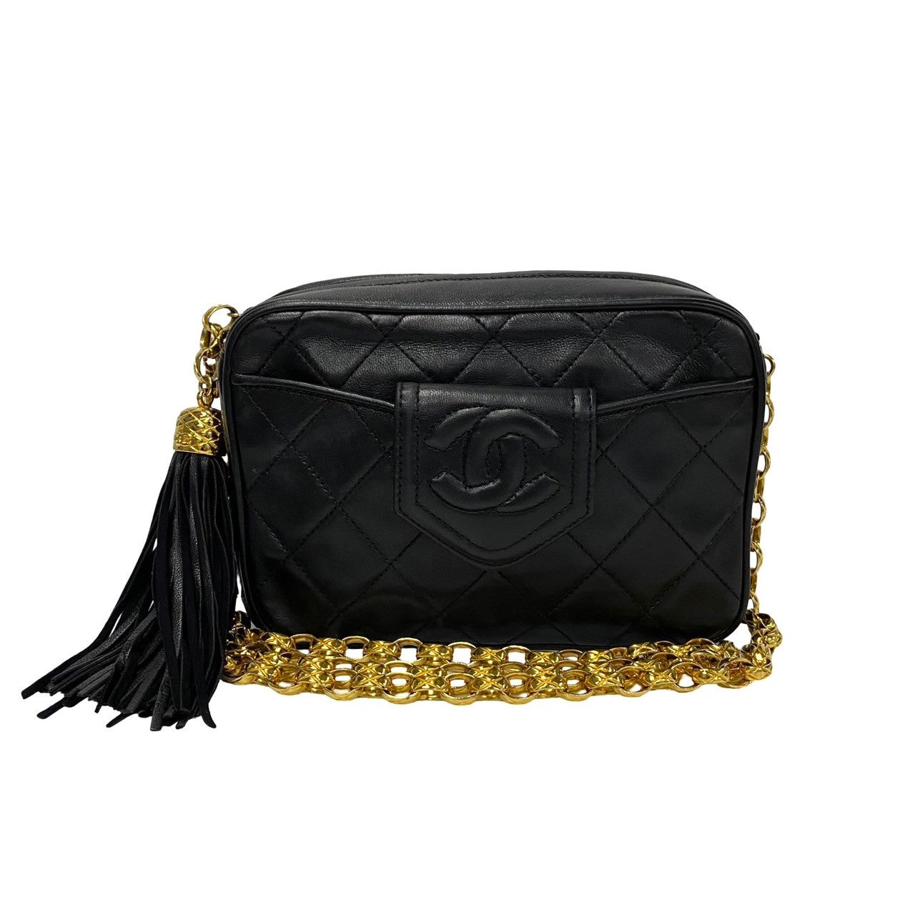 Chanel Matelassé Lambskin Shoulder Shoulder Bag - Rovelle Bags