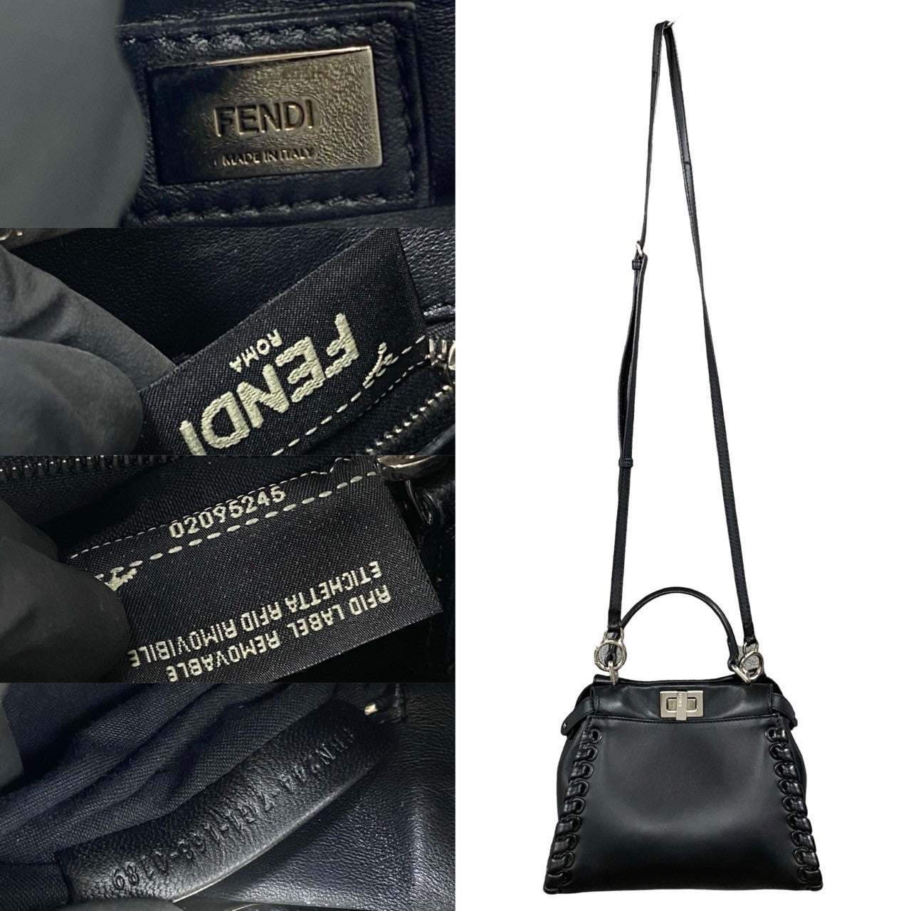 Fendi Peekaboo Handbag - Rovelle Bags