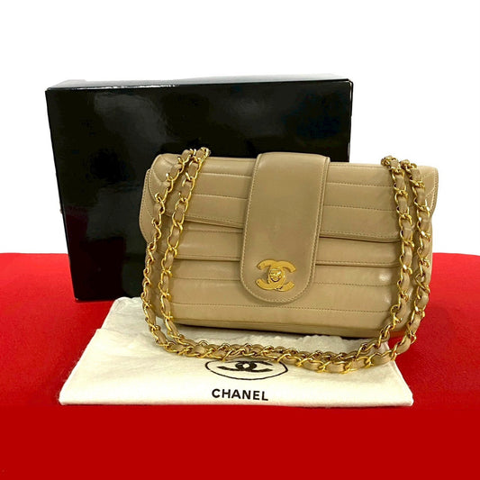 Chanel Lambskin Shoulder Bag - Rovelle Bags