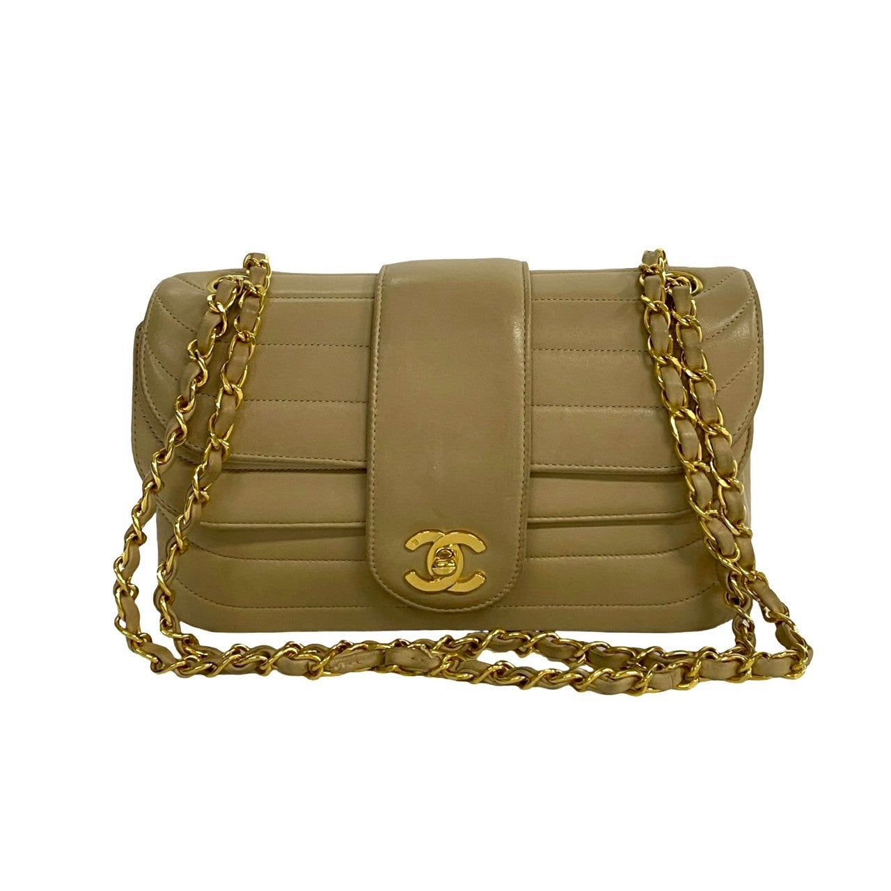 Chanel Lambskin Shoulder Bag - Rovelle Bags
