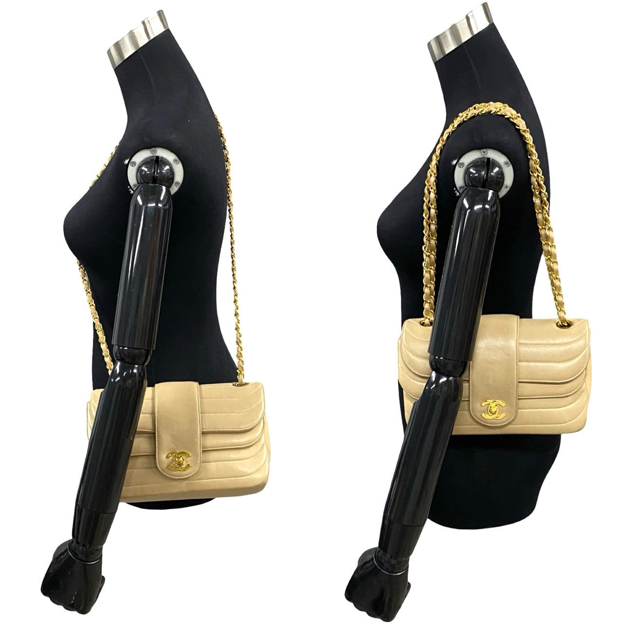 Chanel Lambskin Shoulder Bag - Rovelle Bags