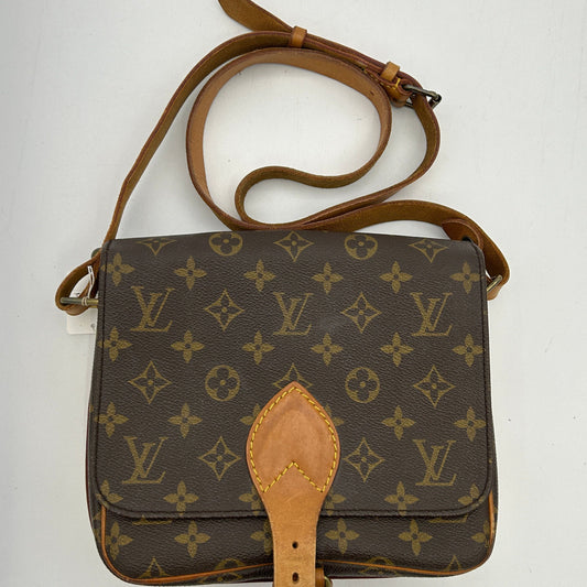 Louis Vuitton Cartouchiere MM Bag Crossbody Purse YVEAE952