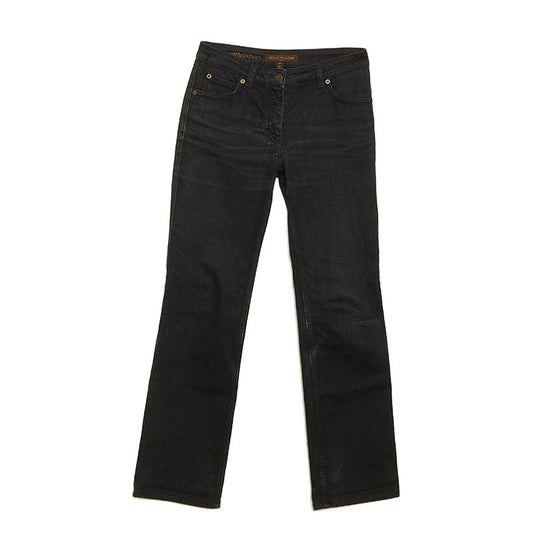 Louis Vuitton Louis Vuitton Denim Pants Cotton/Polyurethane Black