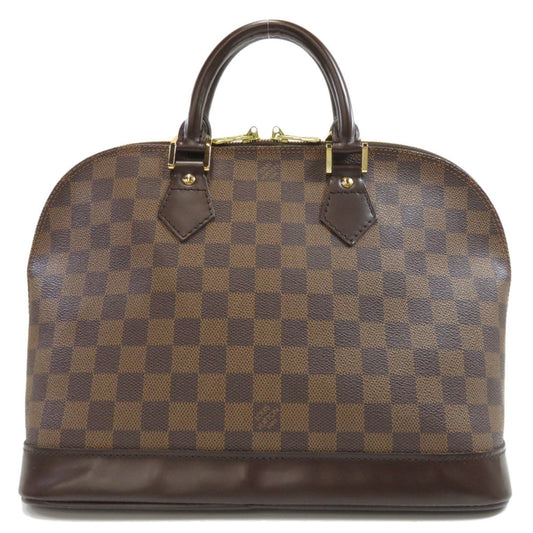 Louis Vuitton Brown Canvas Alma handbag bag