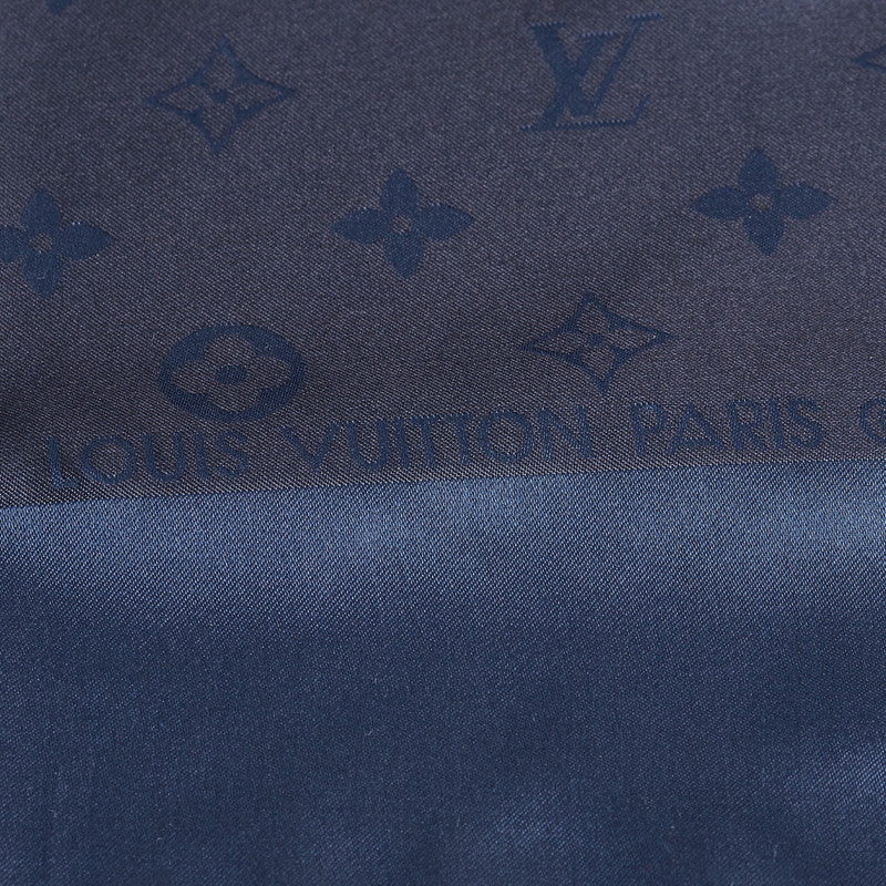 Louis Vuitton Monogram Band All-in-LV Scarf M77002 Brown Multicolor Silk Louis Vuitton