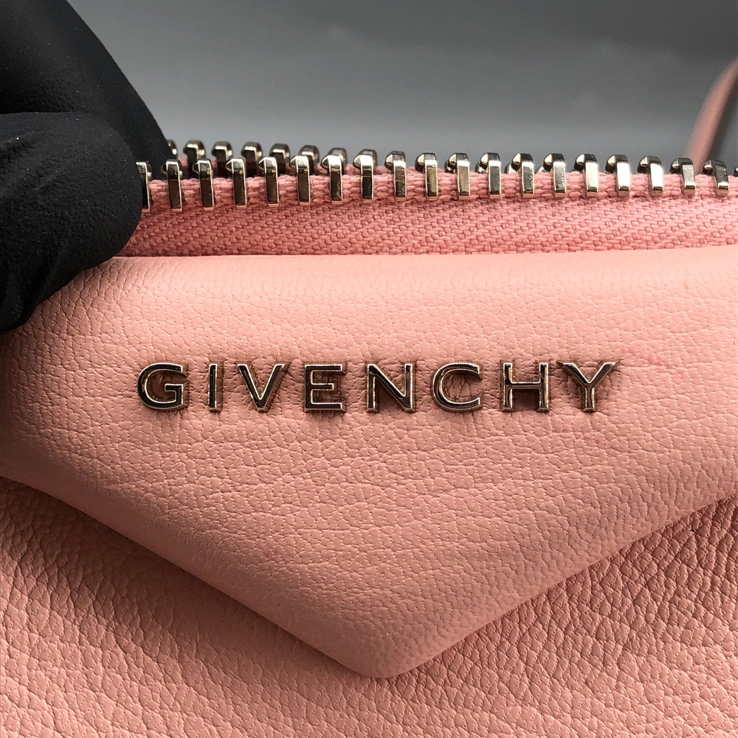 Givenchy Mini Antigona Leather Crossbody Bag Blush Pink