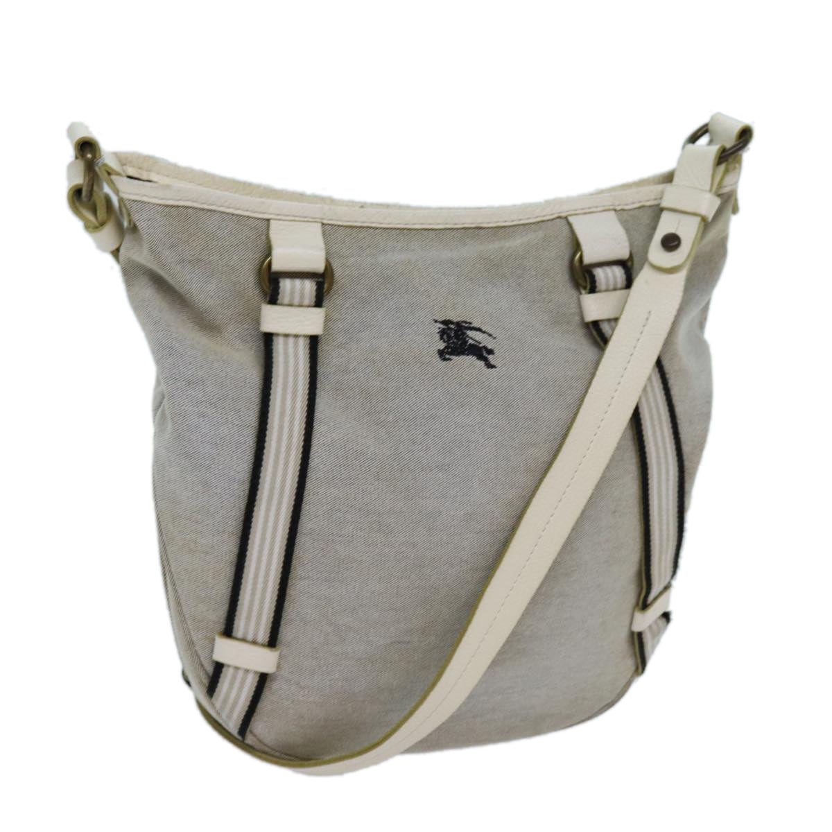 Burberry Label Auth Shoulder Bag - Rovelle Bags