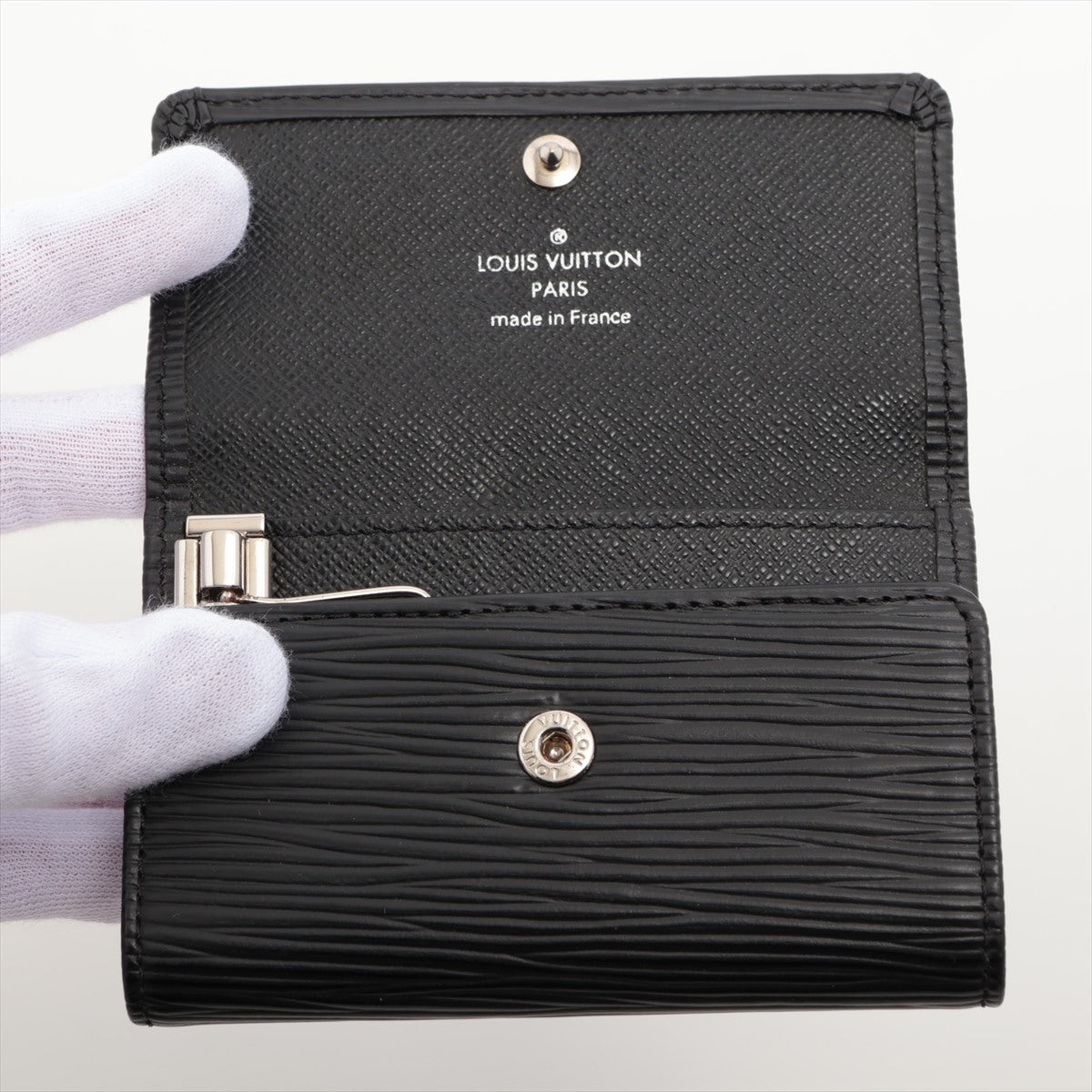 Louis Vuitton Epi Multicle 6 M63812 Noir Keycase