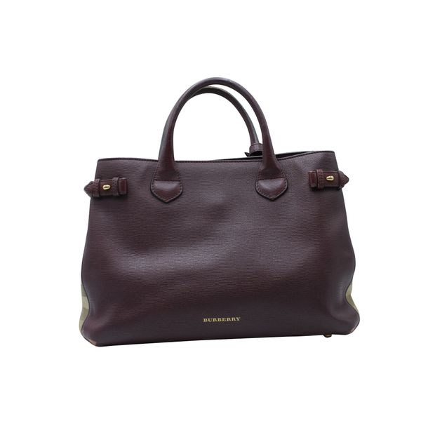 Burberry Check Tote - Rovelle Bags