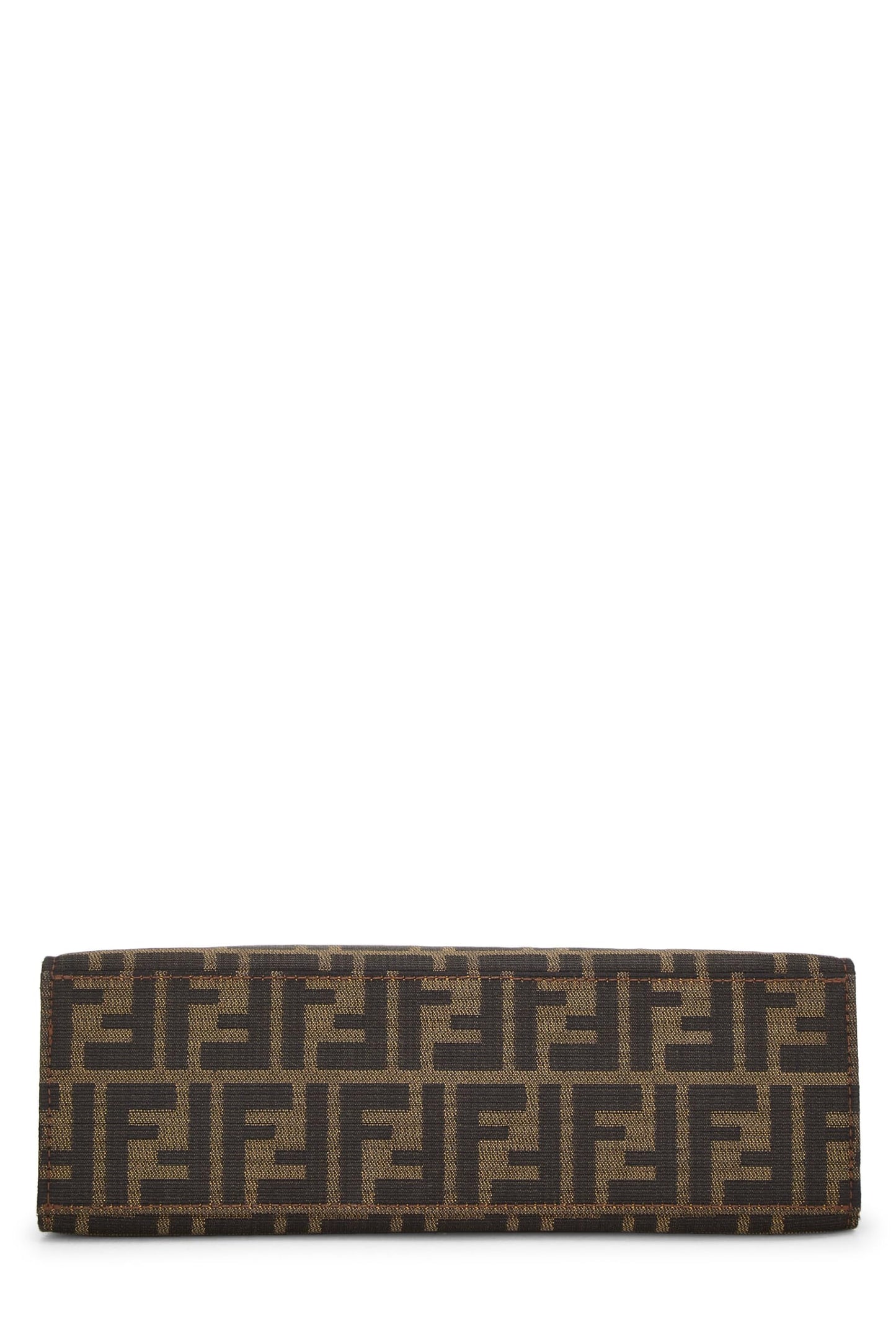 Fendi, Brown Zucca Canvas Shopping Tote Small, Brown