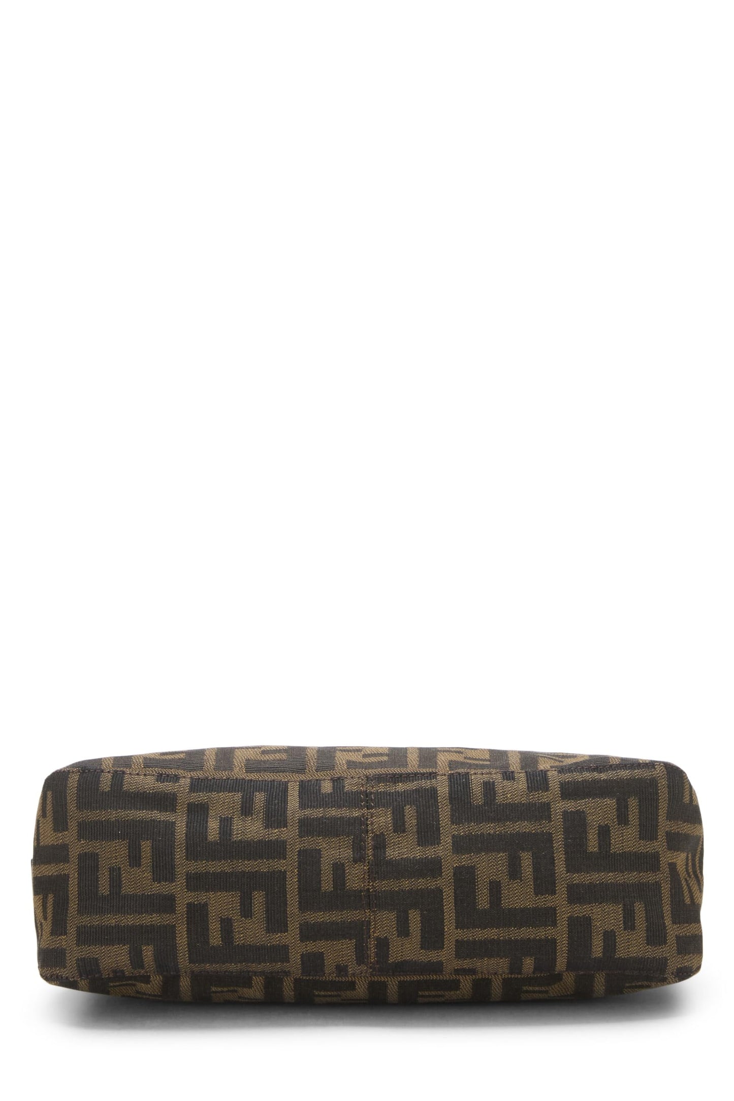 Fendi, Brown Zucca Canvas Shoulder Bag, Brown