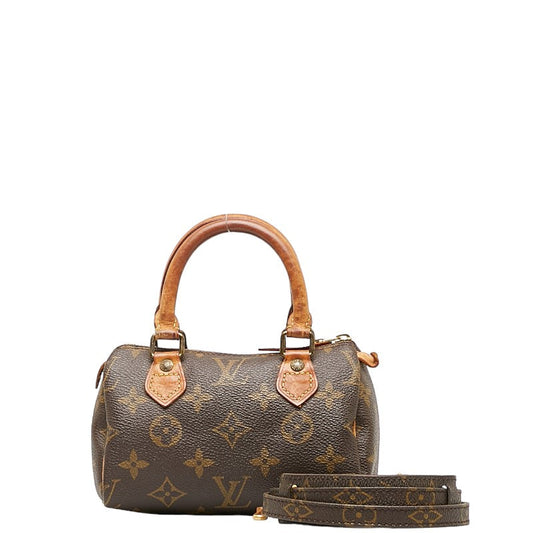Louis Vuitton Monogram 2WAY M41534 Brown PVC Leather Louis Vuitton