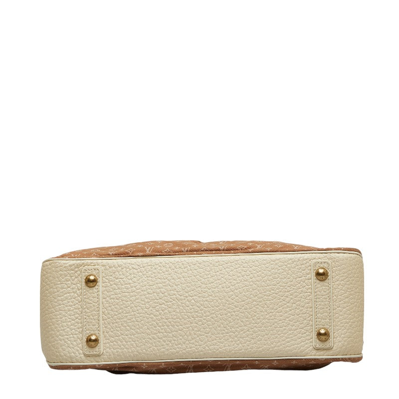 Louis Vuitton Monogram Mini Run Travers GM Handbag M40060 Camel Brown Canvas Leather Louis Vuitton