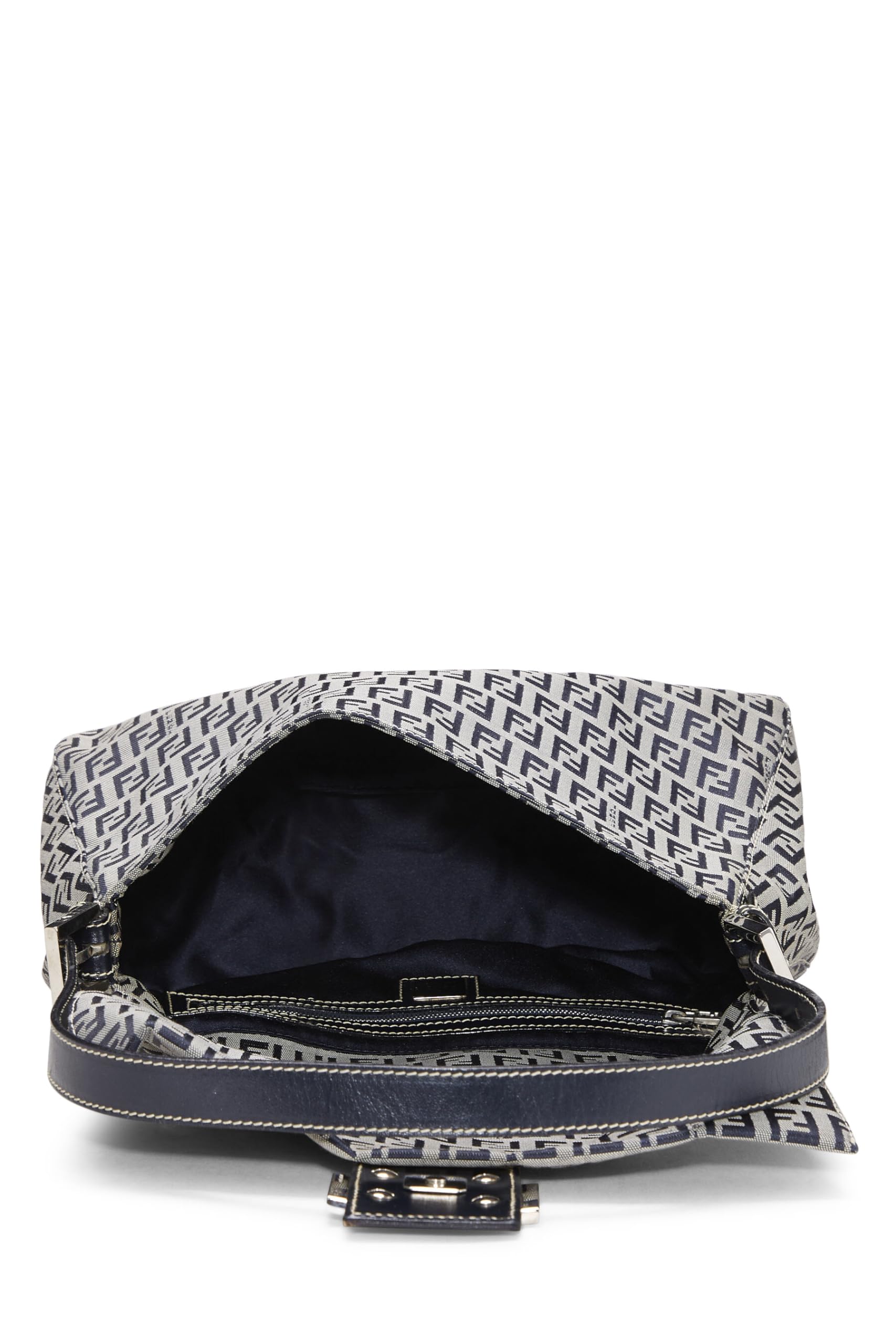 Fendi, Navy Zucchino Canvas Mama, Navy