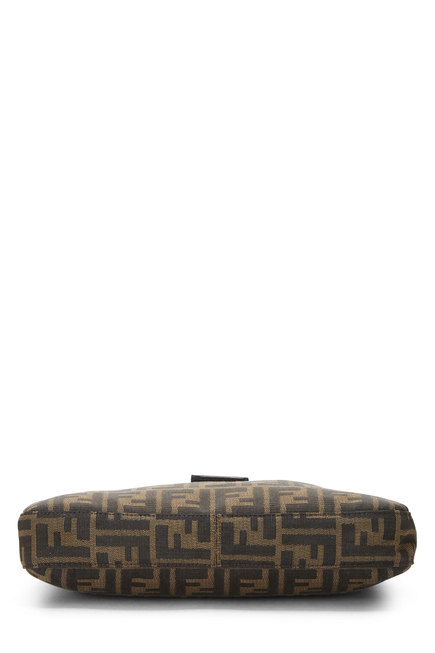 Fendi, Brown Zucca Canvas Shoulder Bag, Brown