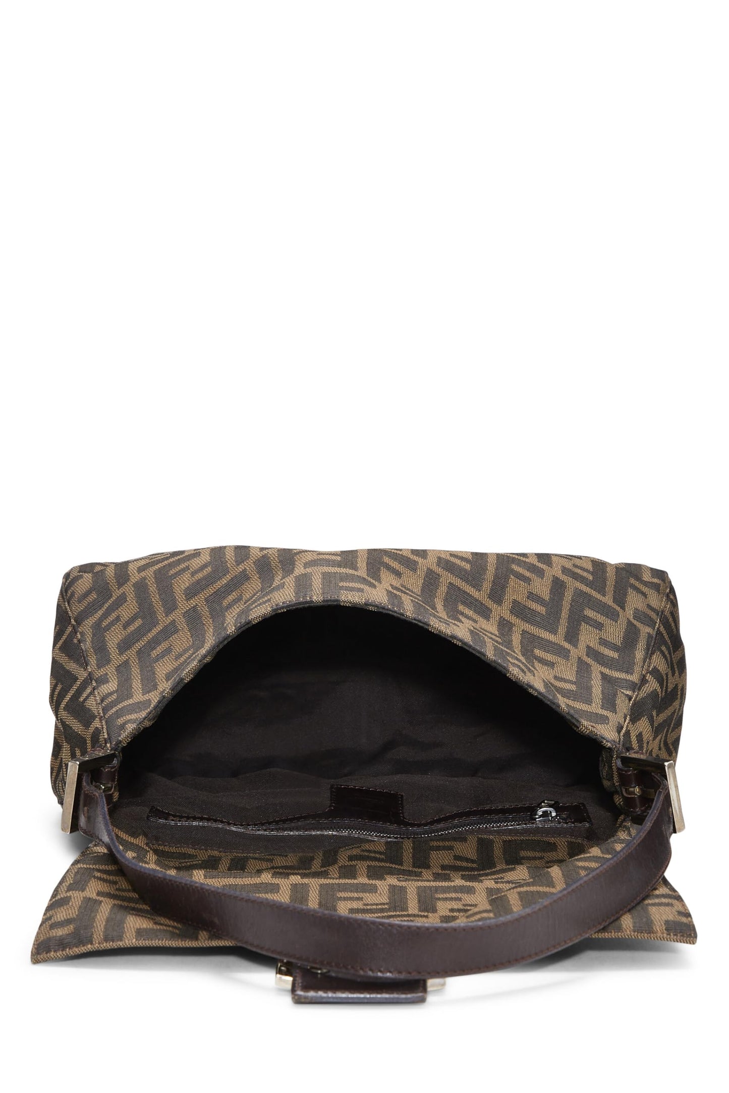 Fendi, Brown Zucca Canvas Mama, Brown