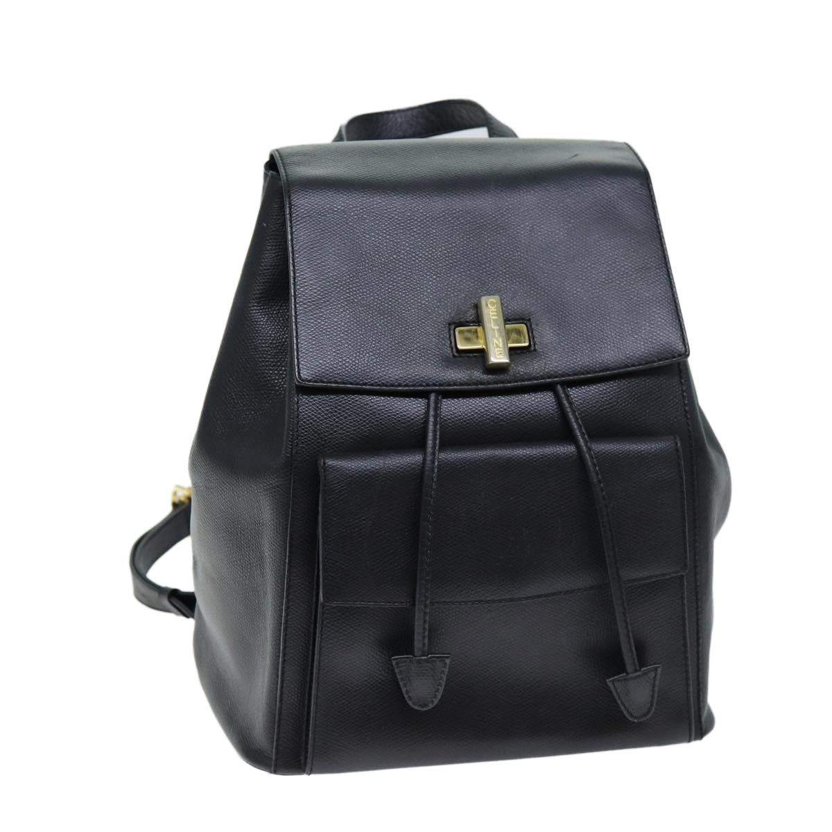 Luxury CELINE Backpack Leather Black 73090