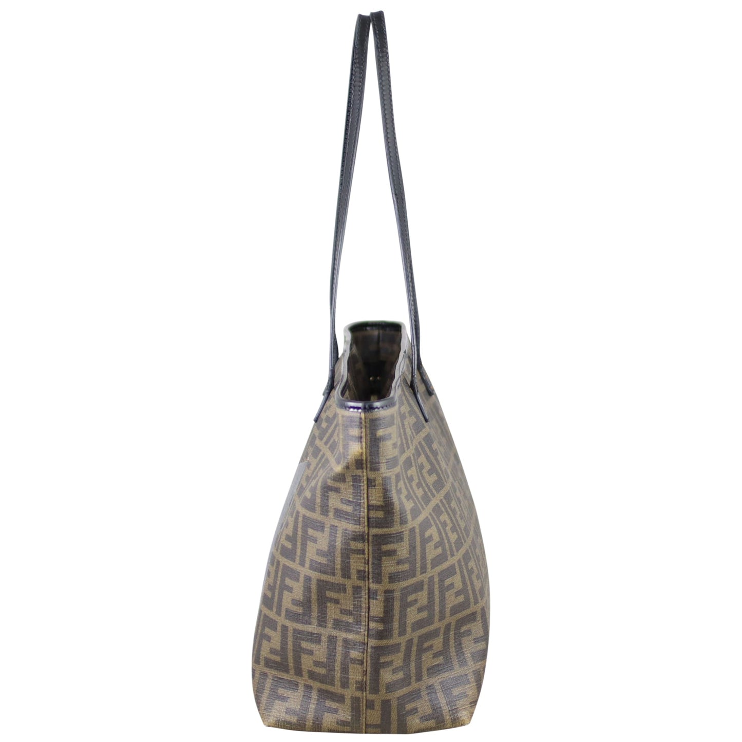 Fendi Zucca Roll Tote Mamma Baguette Print