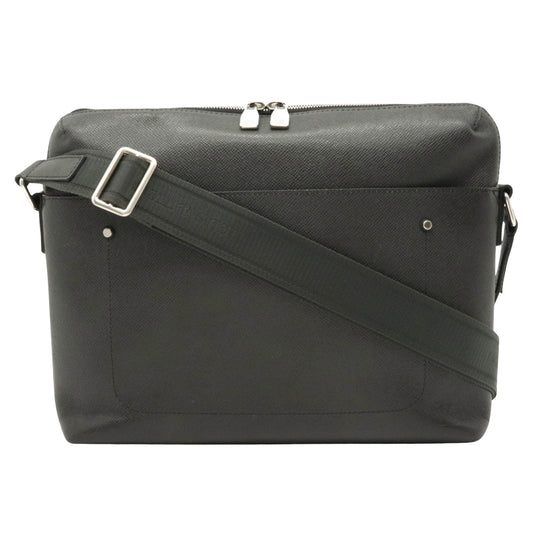 Louis Vuitton Black Leather Grigori shoulder bag