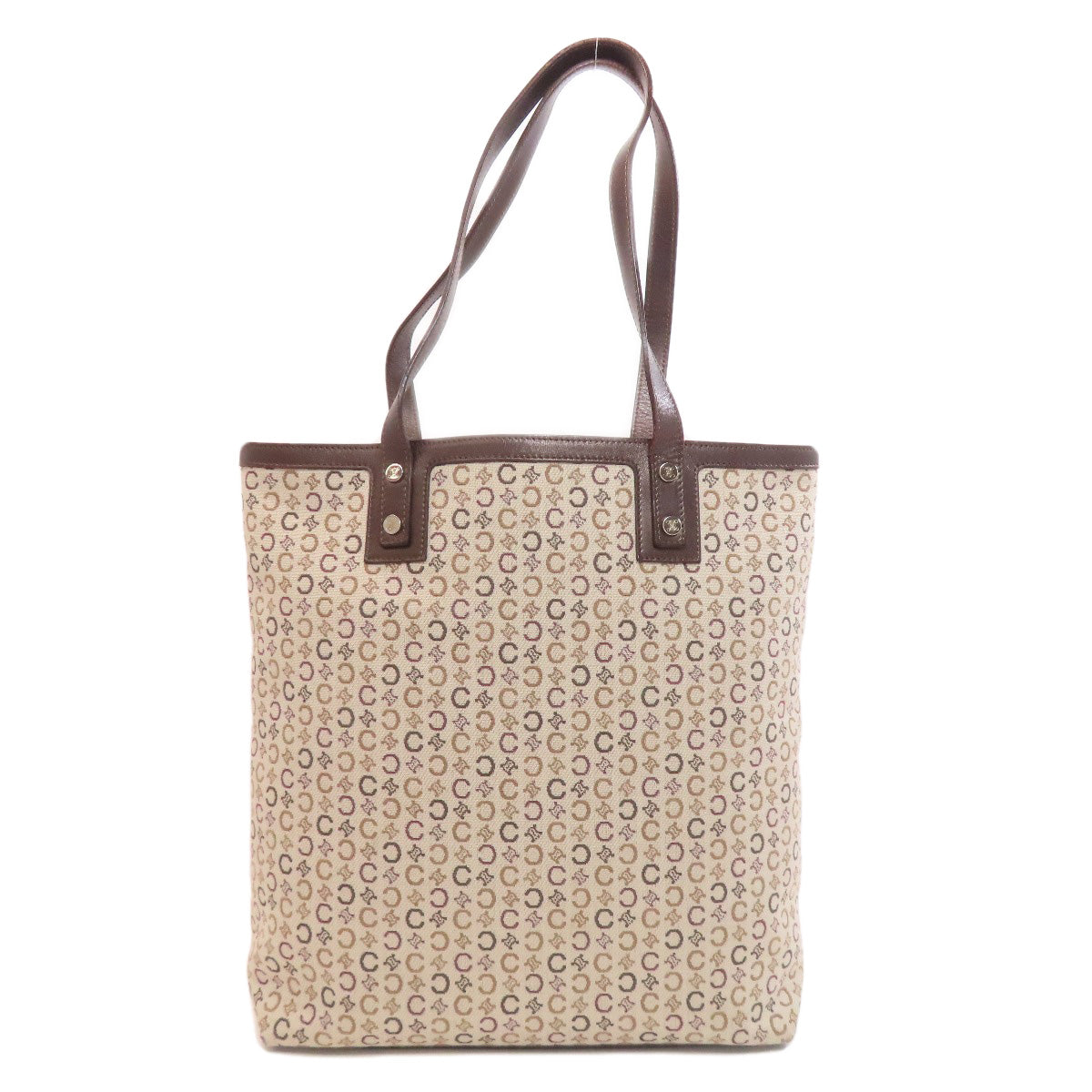 CELINE Tote Bag canvas Brown C Macadam Wallet included