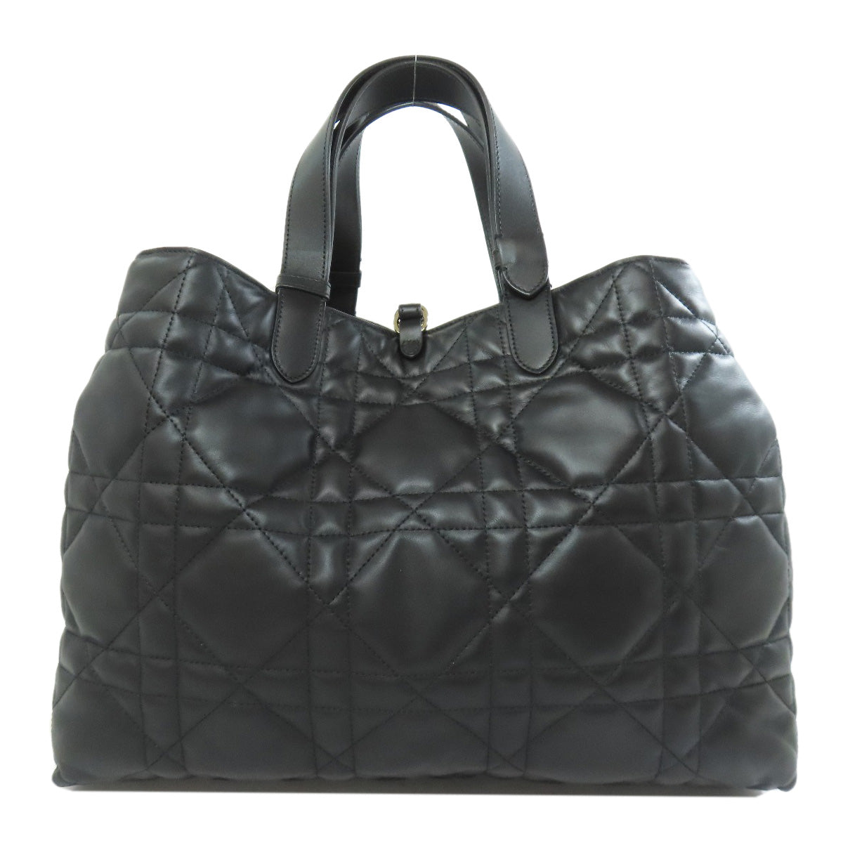 Christian Dior Tote Bag Calfskin black Lady Dior Women