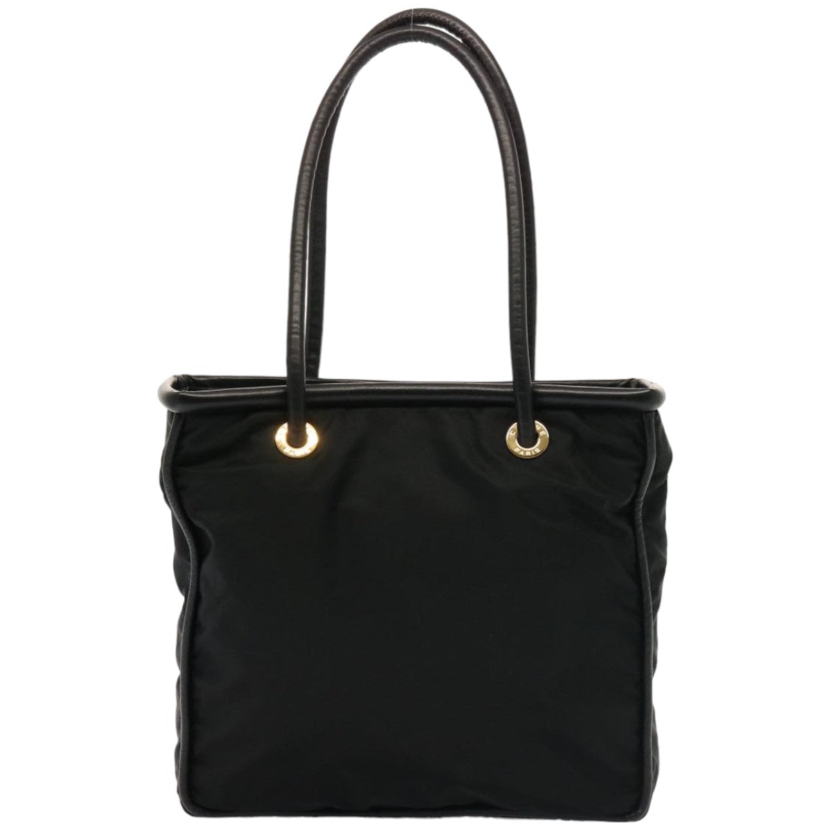 Luxury CELINE Shoulder Bag Nylon Black 76411