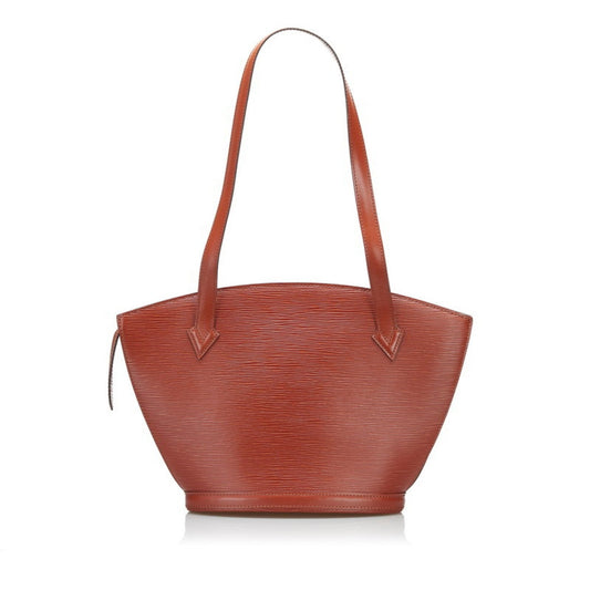 Louis Vuitton Brown Leather Saint Jacques shoulder bag