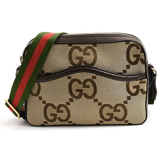 Gucci Jumbo GG Canvas Shoulder Bag