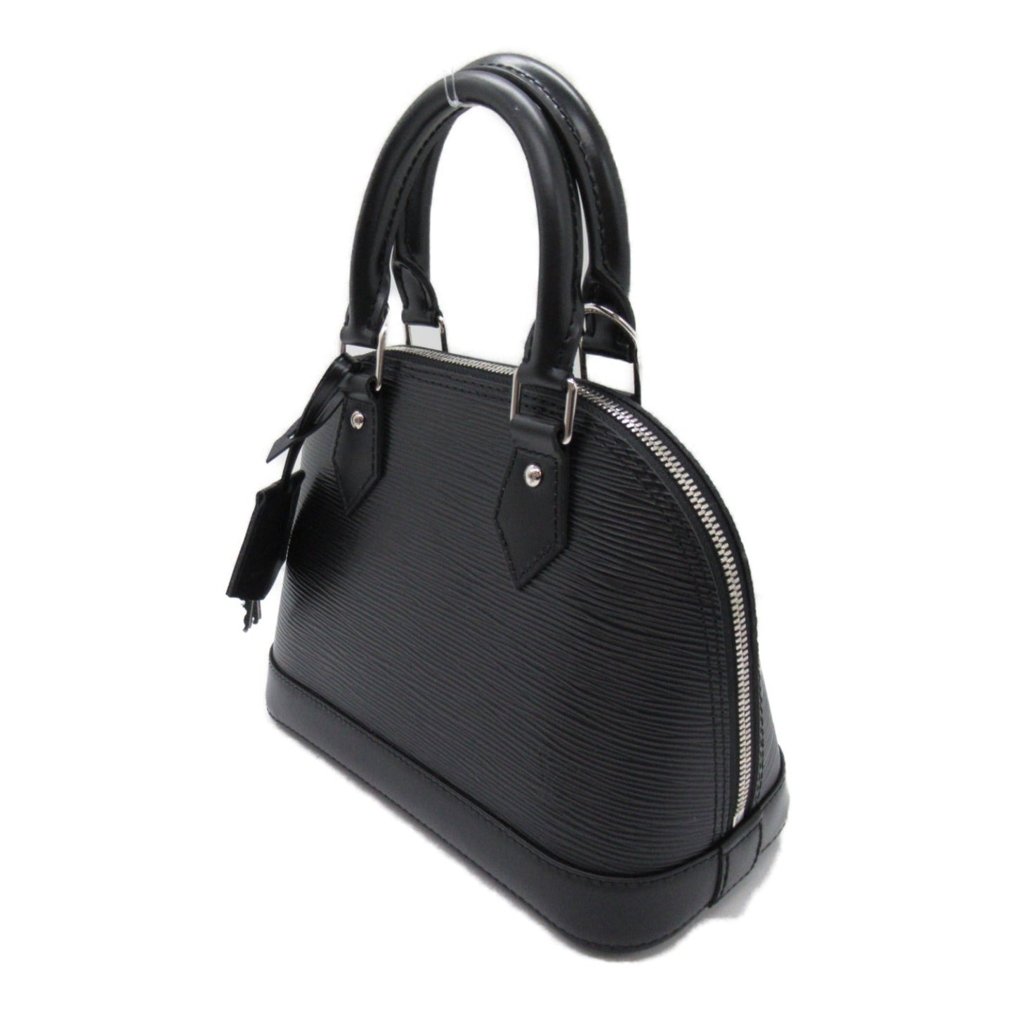 Louis Vuitton Alma BB Jacquard Strap Shoulder Bag (wood) Epi Black M59217
