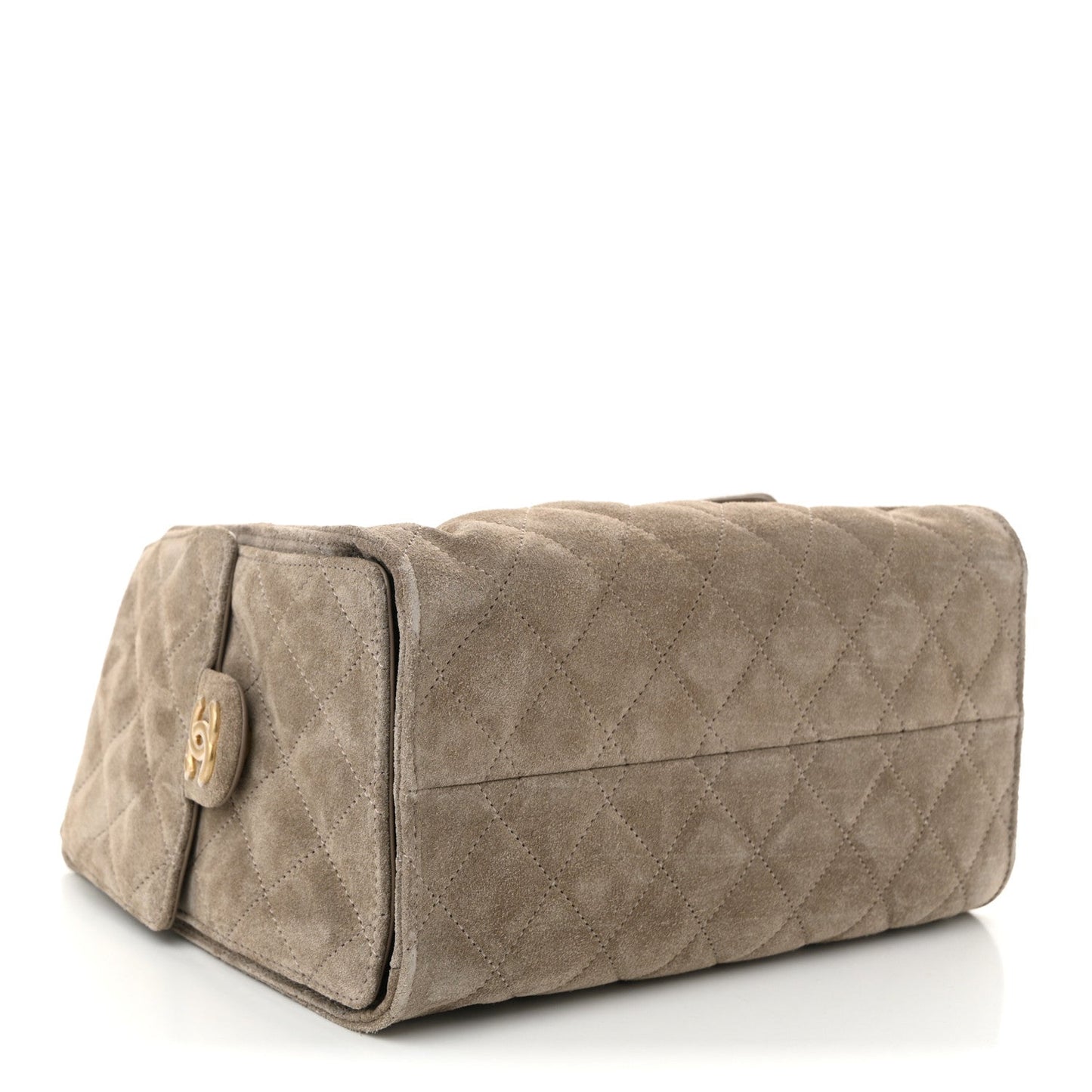 Chanel Suede Quilted Small Chanel 25 Handbag - Rovelle Bags