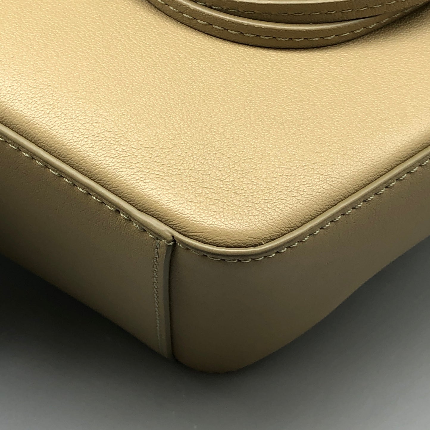 LOEWE Cubi Olive Beige Crossbody Bag