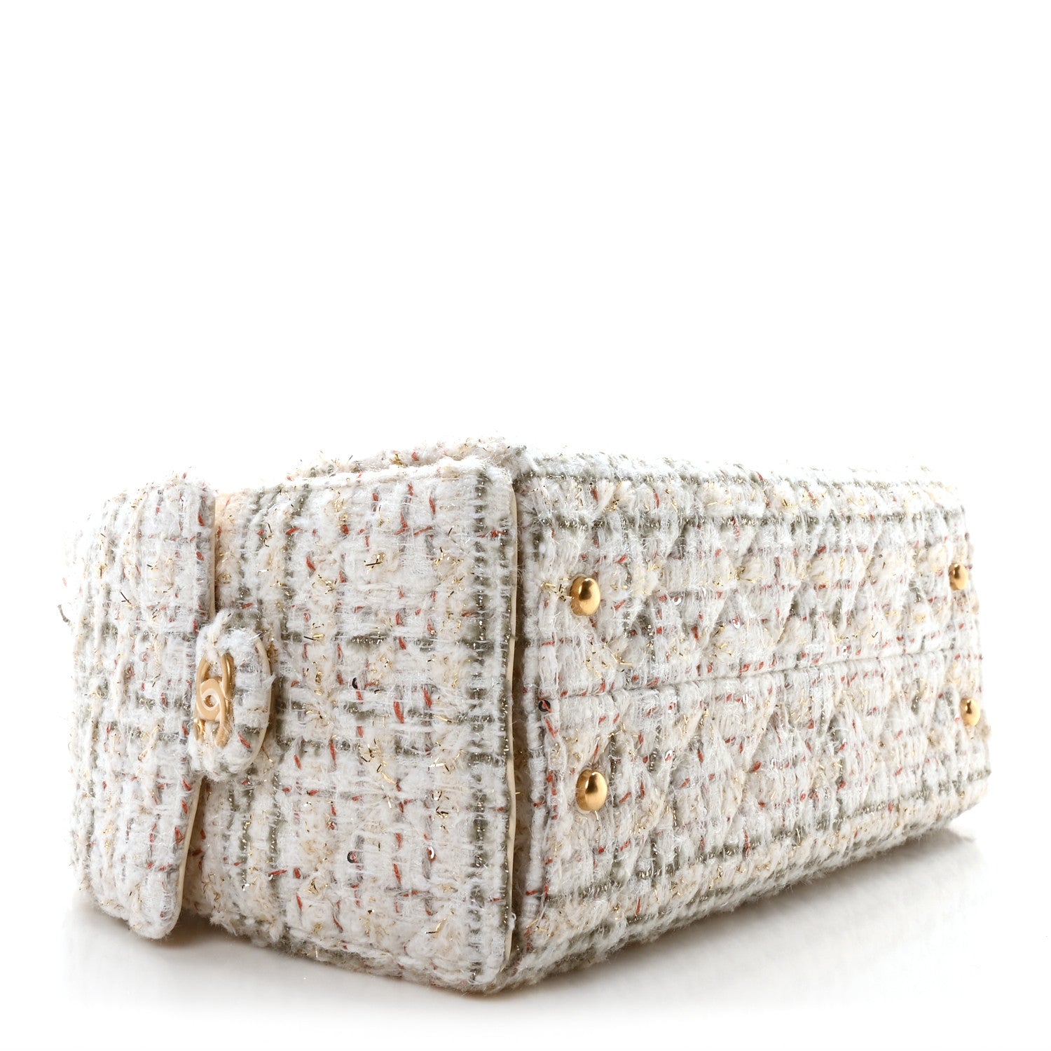 Chanel Tweed Quilted Small Chanel 25 Handbag - Rovelle Bags