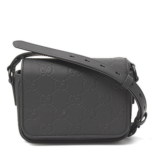 Gucci GG Rubber Effect Super Mini Bag Shoulder Bag
