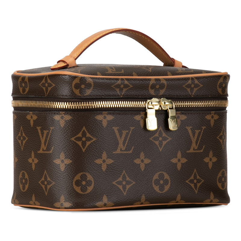 Louis Vuitton Monogram Nice Mini Vanity Bag M44495 Brown PVC Leather Louis Vuitton