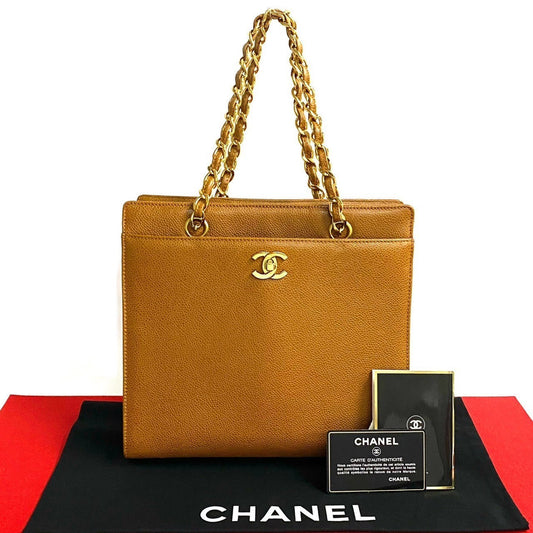 Chanel Coco Mark Leather Handbag - Rovelle Bags