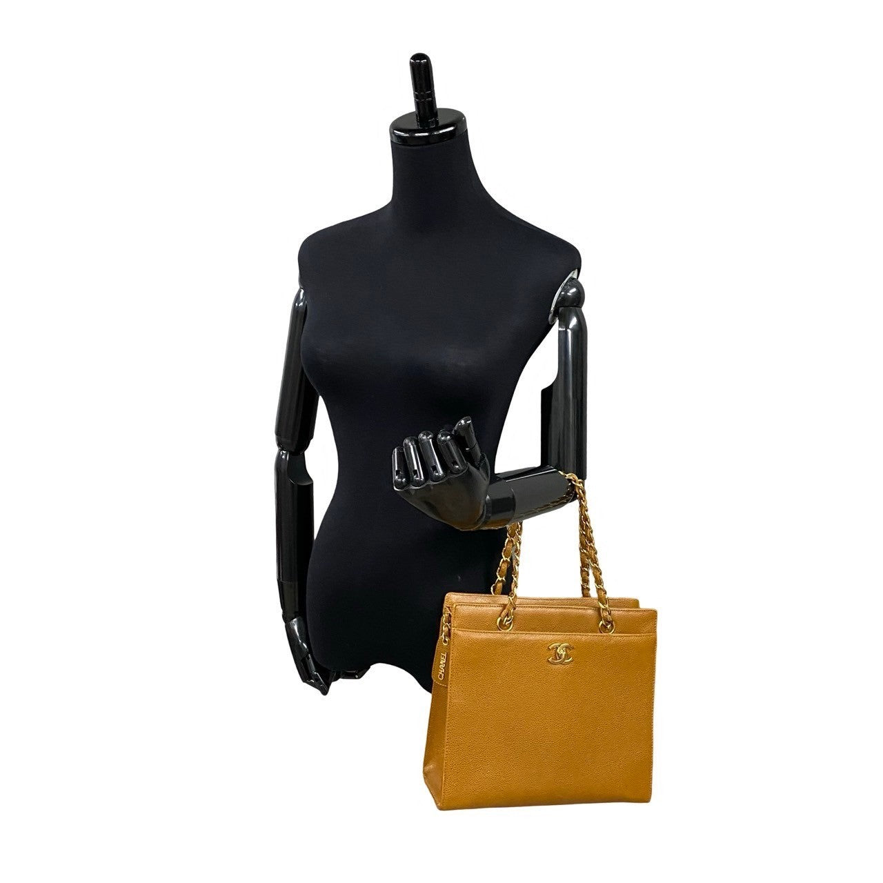 Chanel Coco Mark Leather Handbag - Rovelle Bags