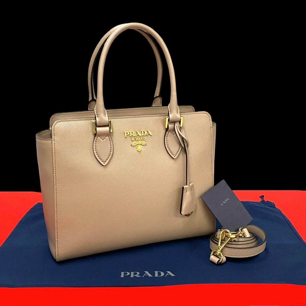 Prada Lux Shoulder Bag - Rovelle Bags