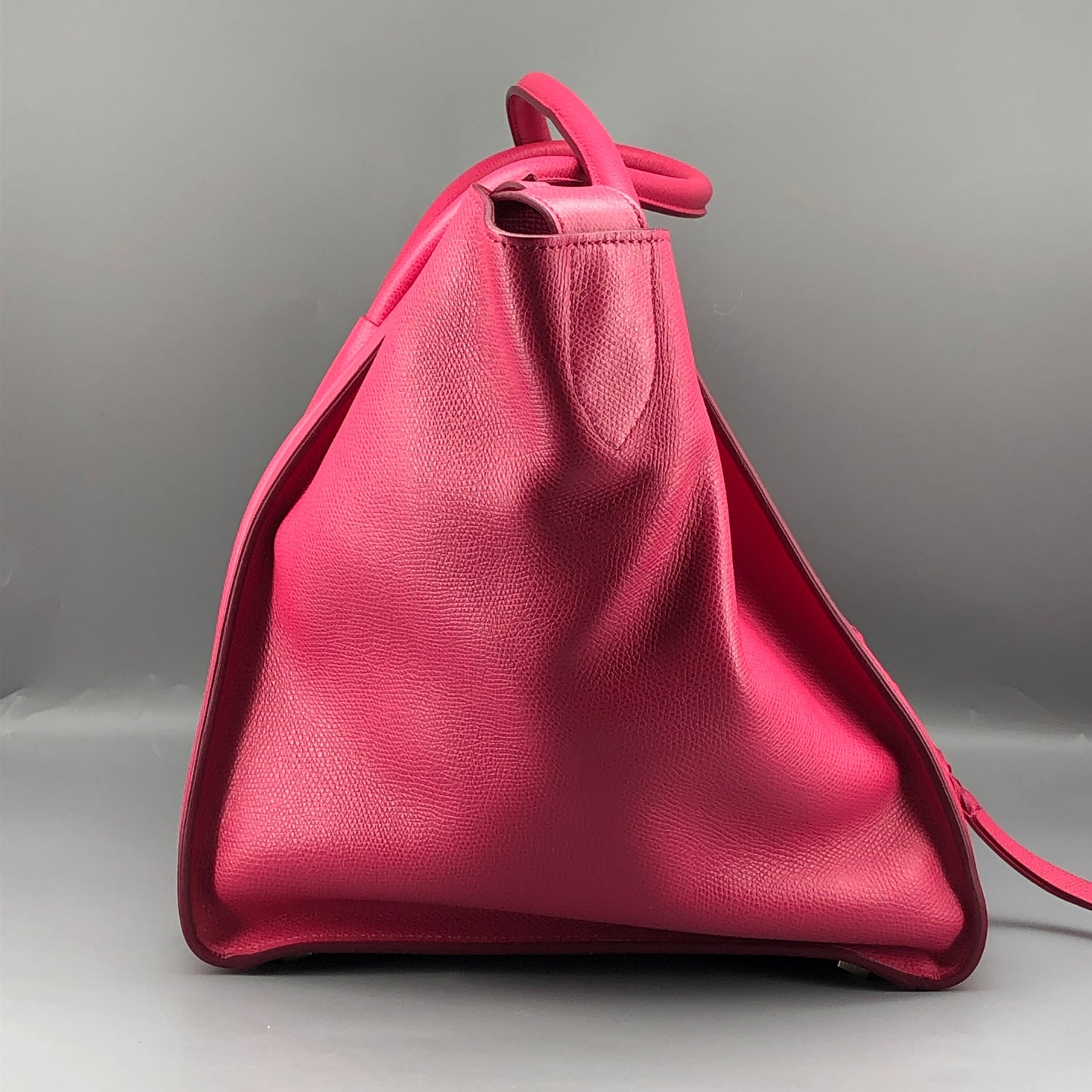 Celine Pink Calf Leather Phantom Luggage Tote Bag