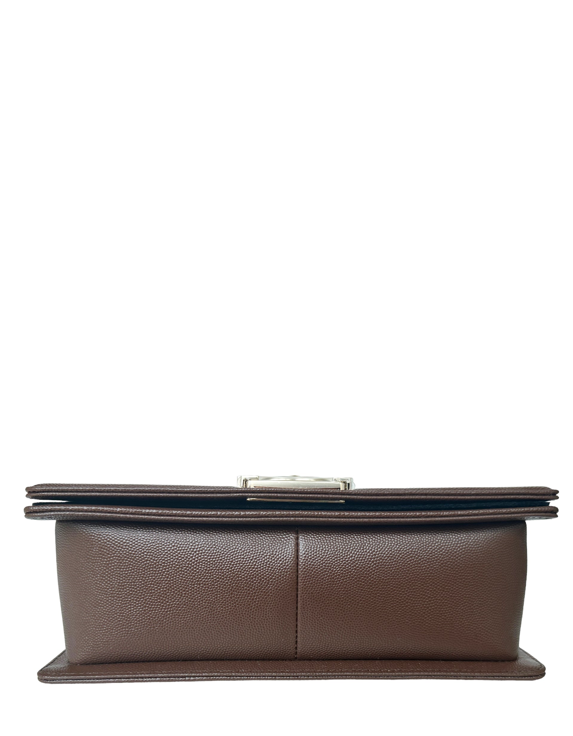 Chanel 2023 NEW Brown Caviar Leather Handbag - Rovelle Bags