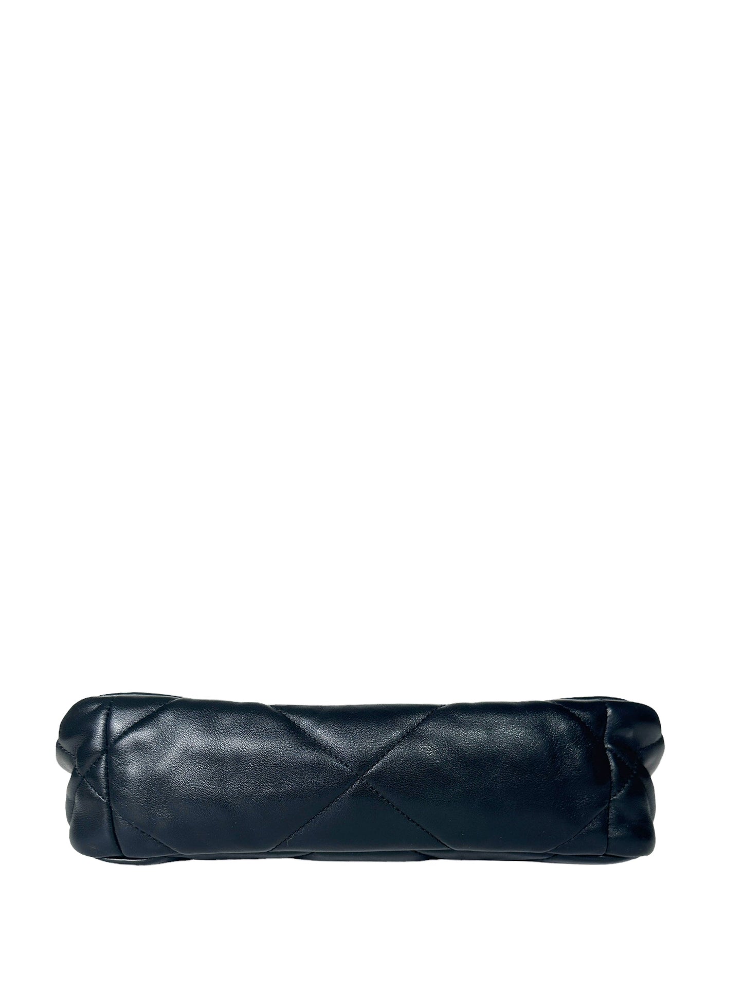 Chanel 2023 Black Lambskin Quilted Medium Handbag - Rovelle Bags