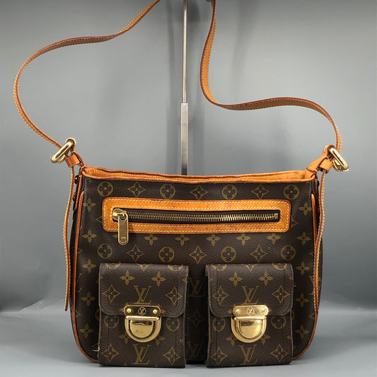 Louis Vuitton Monogram Hudson GM Bag Brown