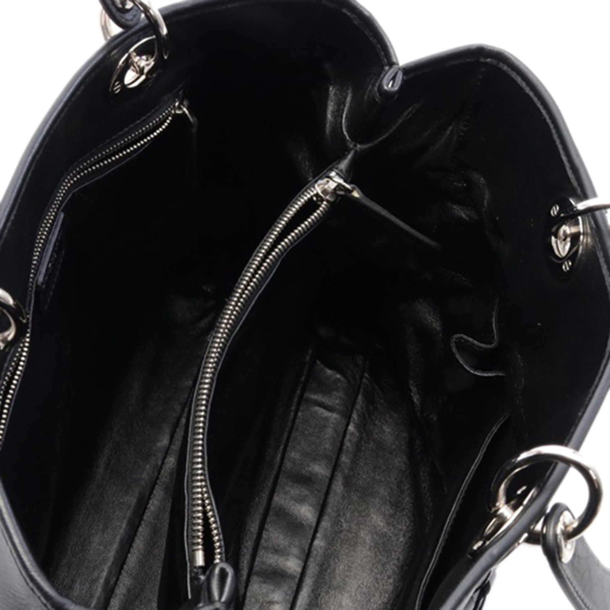 Dior Lady Dior Leather Tote