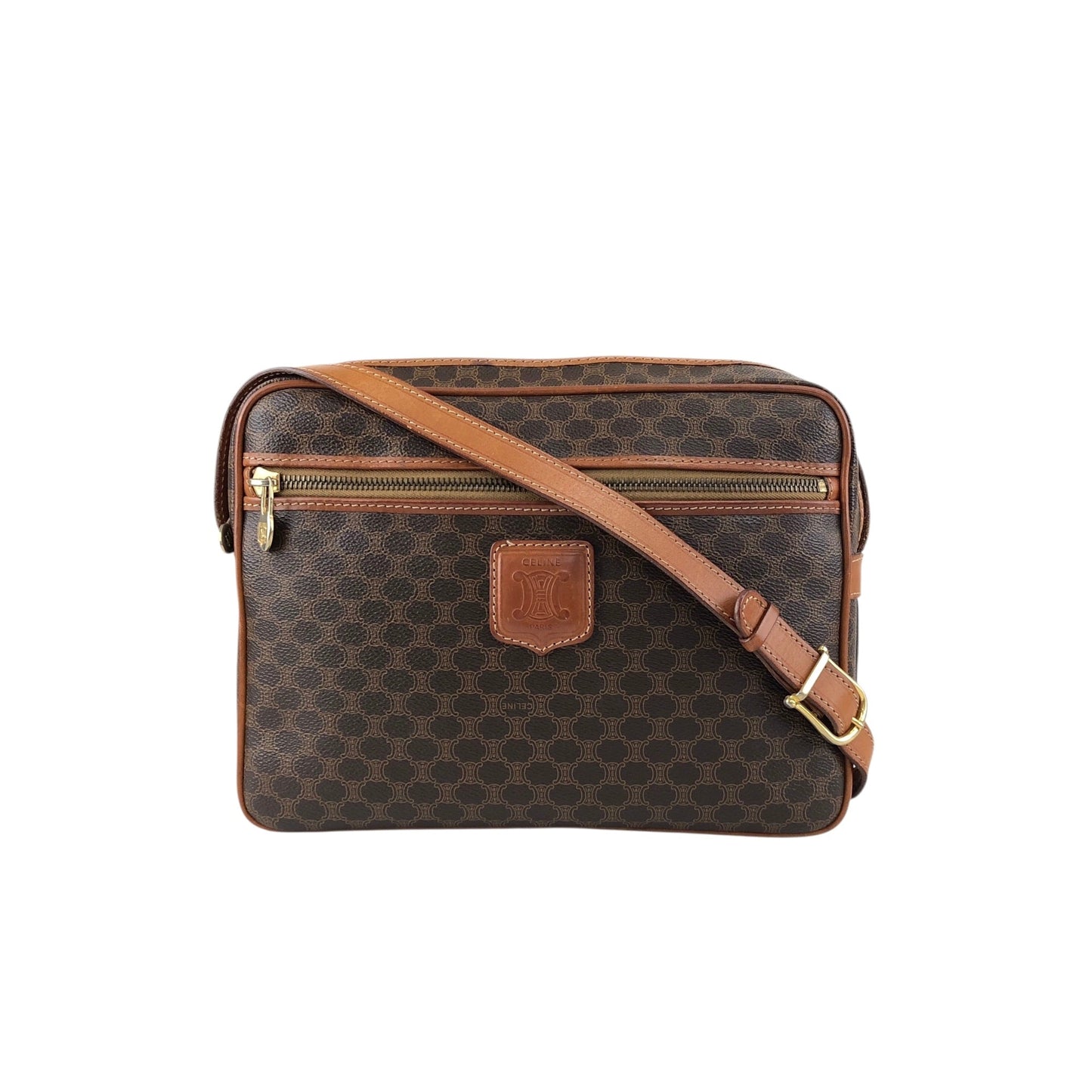 CELINE Shoulder bag Brown jbdzhb
