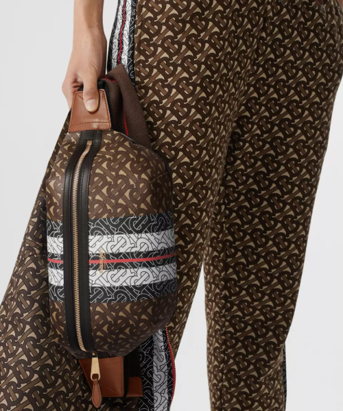 Burberry Medium Stripe Handbag - Rovelle Bags