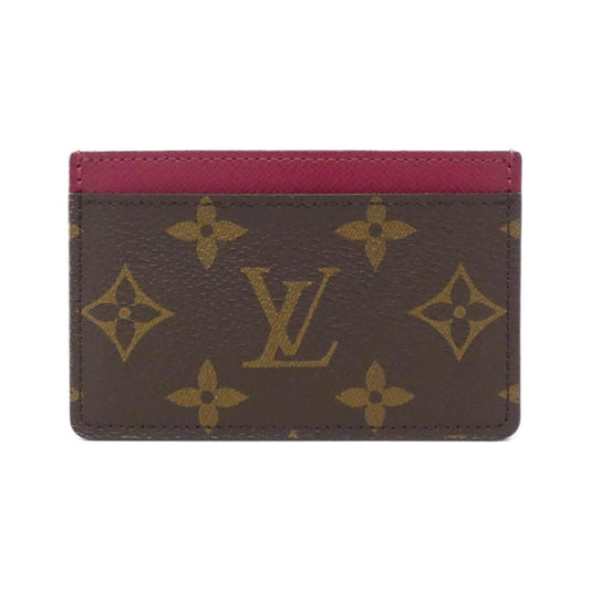 Louis Vuitton M60703 Monogram Porte Jaeger Le Coultre Shampoo Card Case
