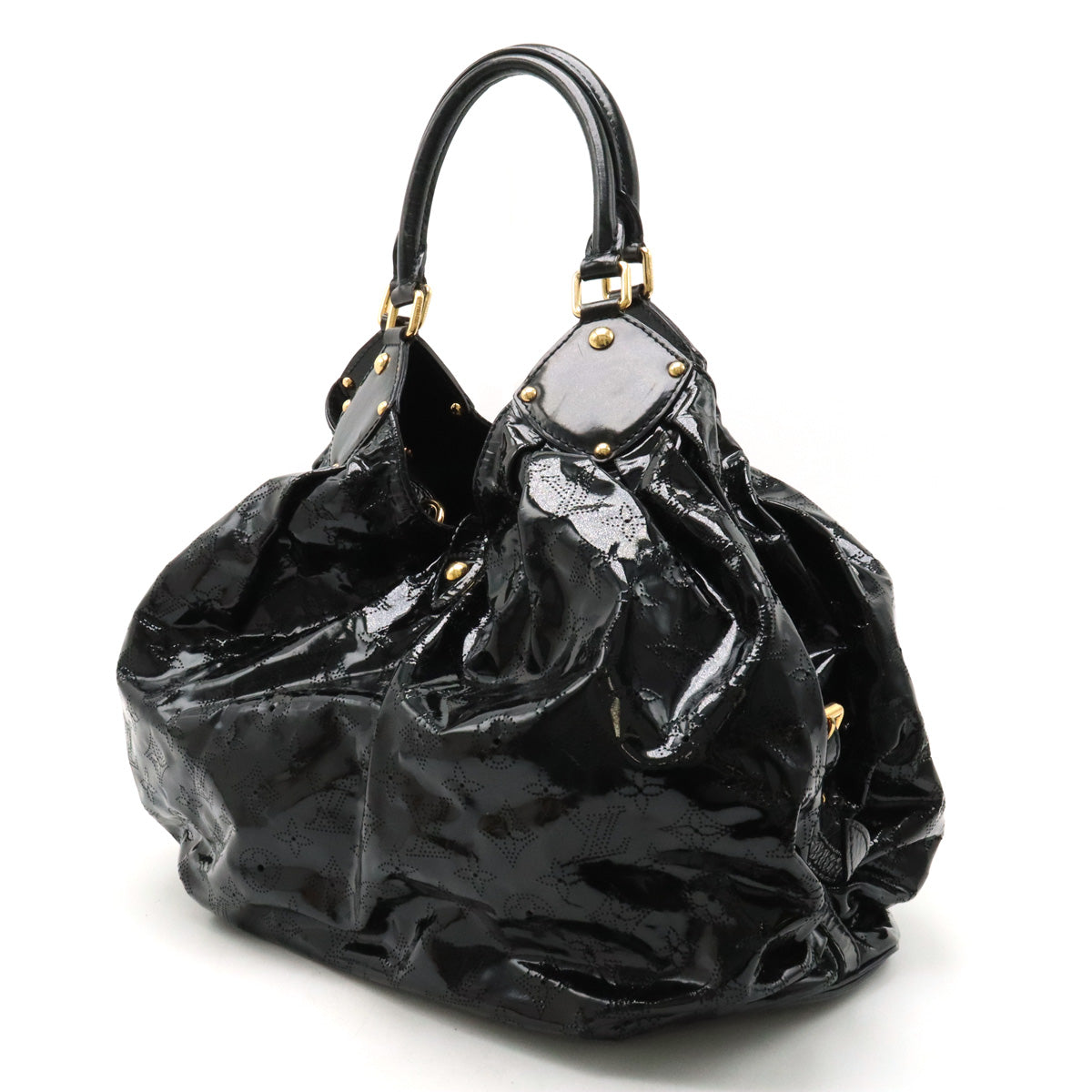 LOUIS VUITTON Louis Vuitton Monograms Surya XL Bag Shoulder Bag Shoulder Leather Noir Black M95796