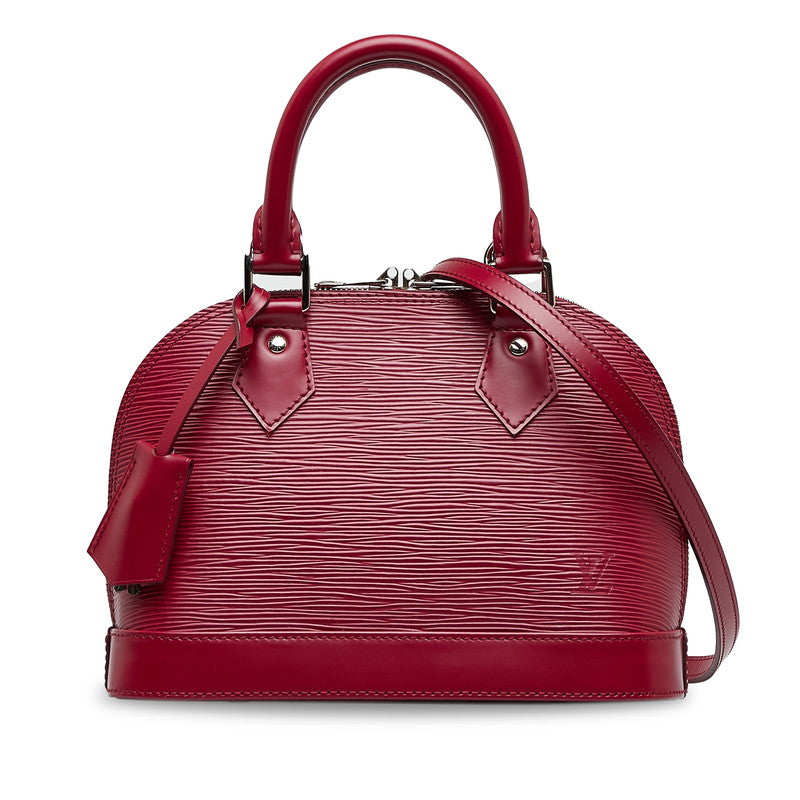 Louis Vuitton Epic Alma BB Handbags Shoulder Bag 2WAY M40851 Fushai Pink Leather Louis Vuitton