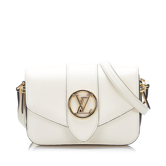 Louis Vuitton M55950 White Smooth Leather Louis Vuitton M55950 White Smooth Leather Ladies Louis Vuitton