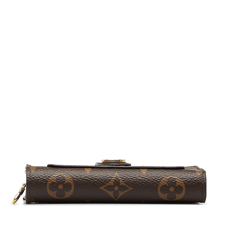 Louis Vuitton Monogram Giant Reverse Portfolio Juliet Double Folded Wallet M69432 Marlon Brown Gold PVC Leather Louis Vuitton